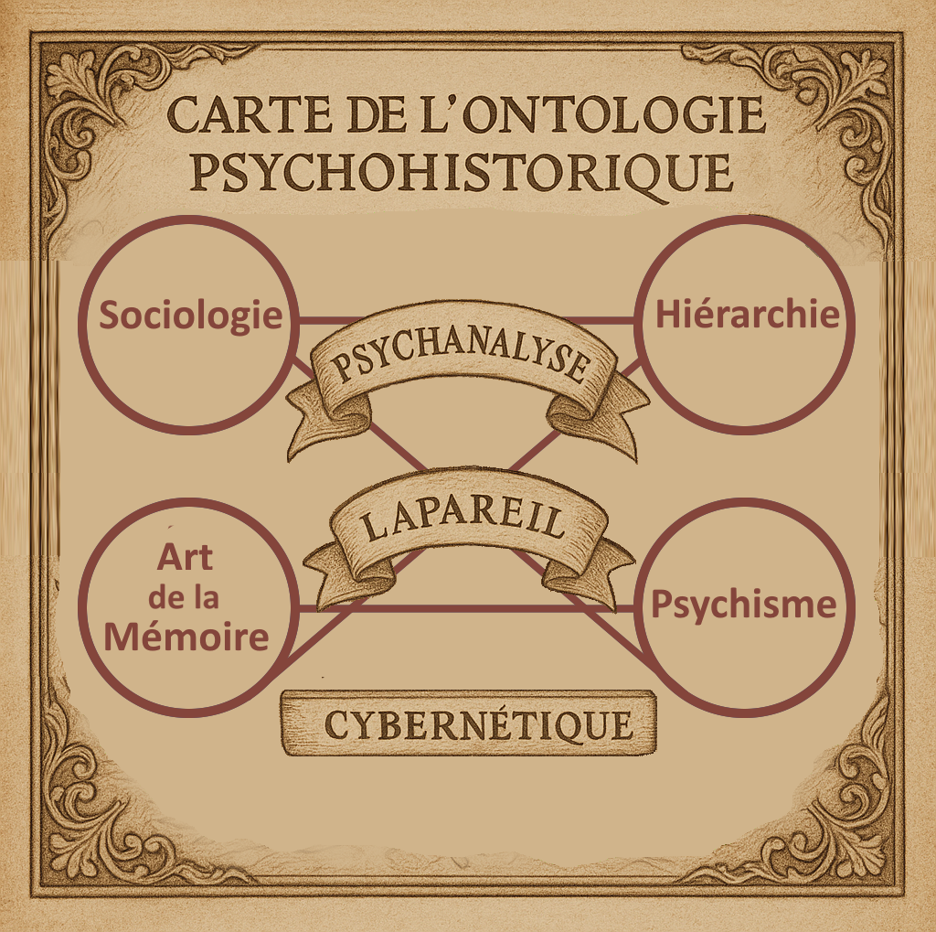 Carte symbolique de l’Ontologie Psychohistorique